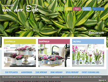 Tablet Screenshot of eijkpotplanten.nl